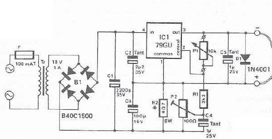mini drill speed regulator circuit