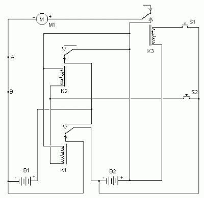 two speed contactor dc motor controller