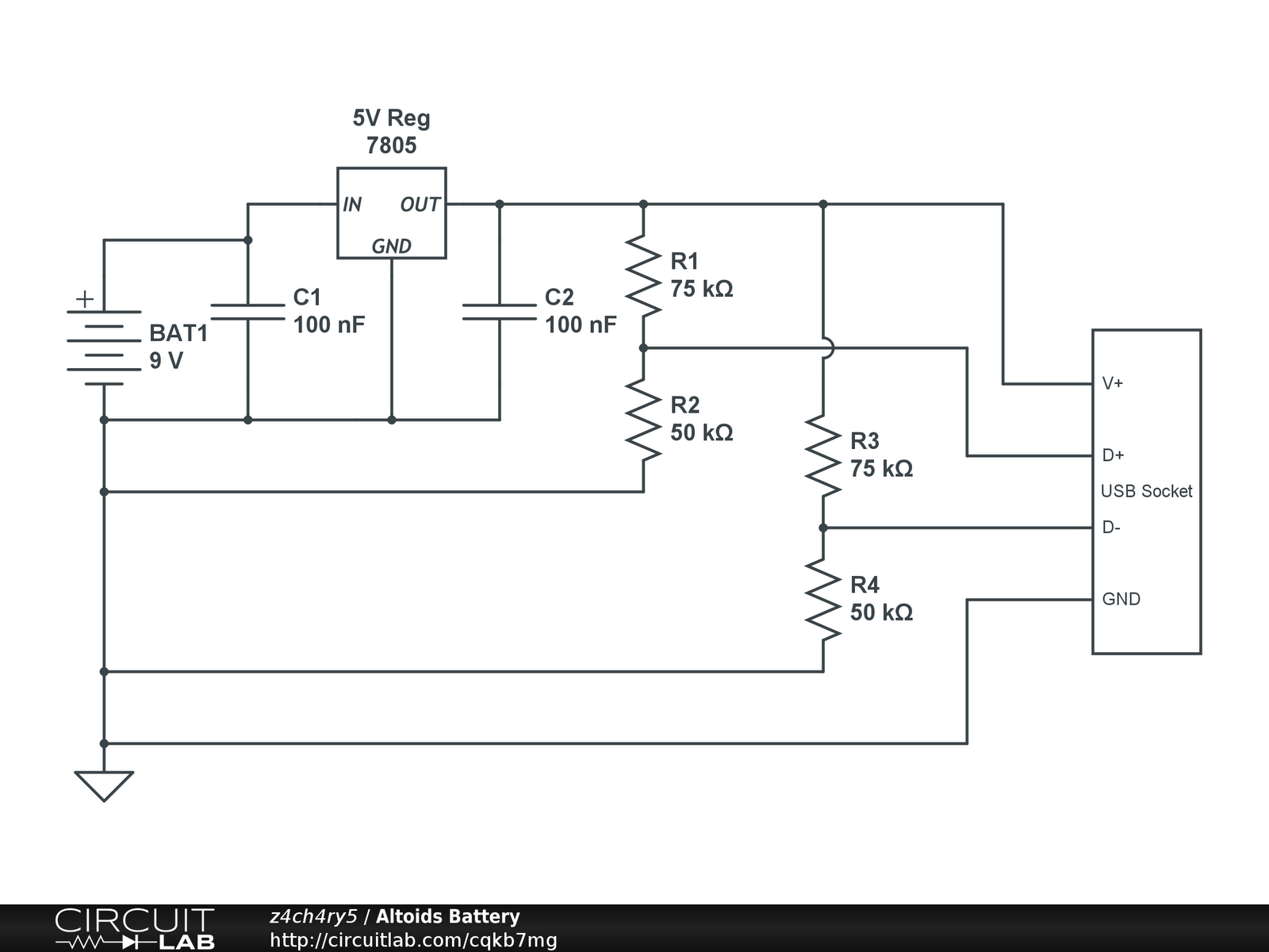 iphone battery pack – Circuit Schematic