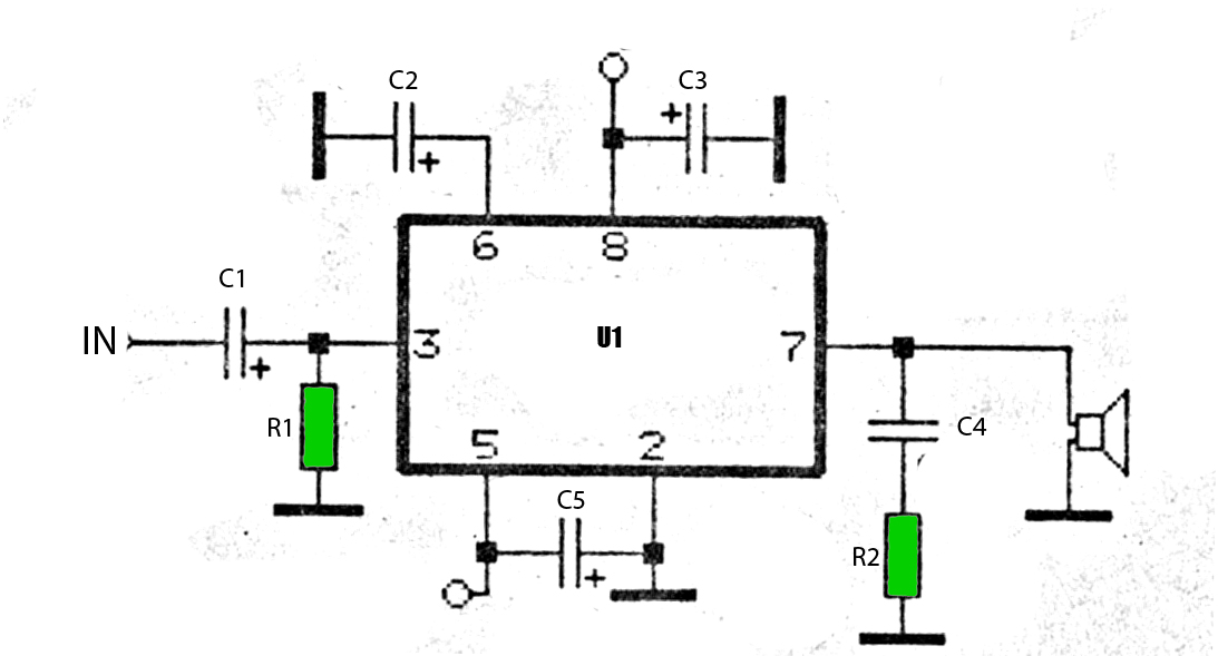 50W car audio amplifier schematic circuits – Circuit Schematic