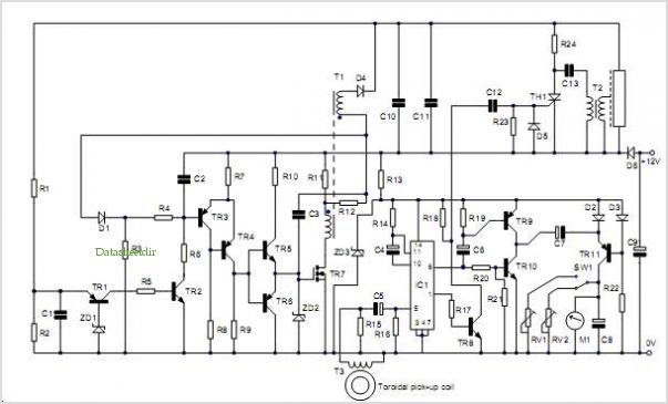 High Voltage Generation For Xenon Tube Applications circuit