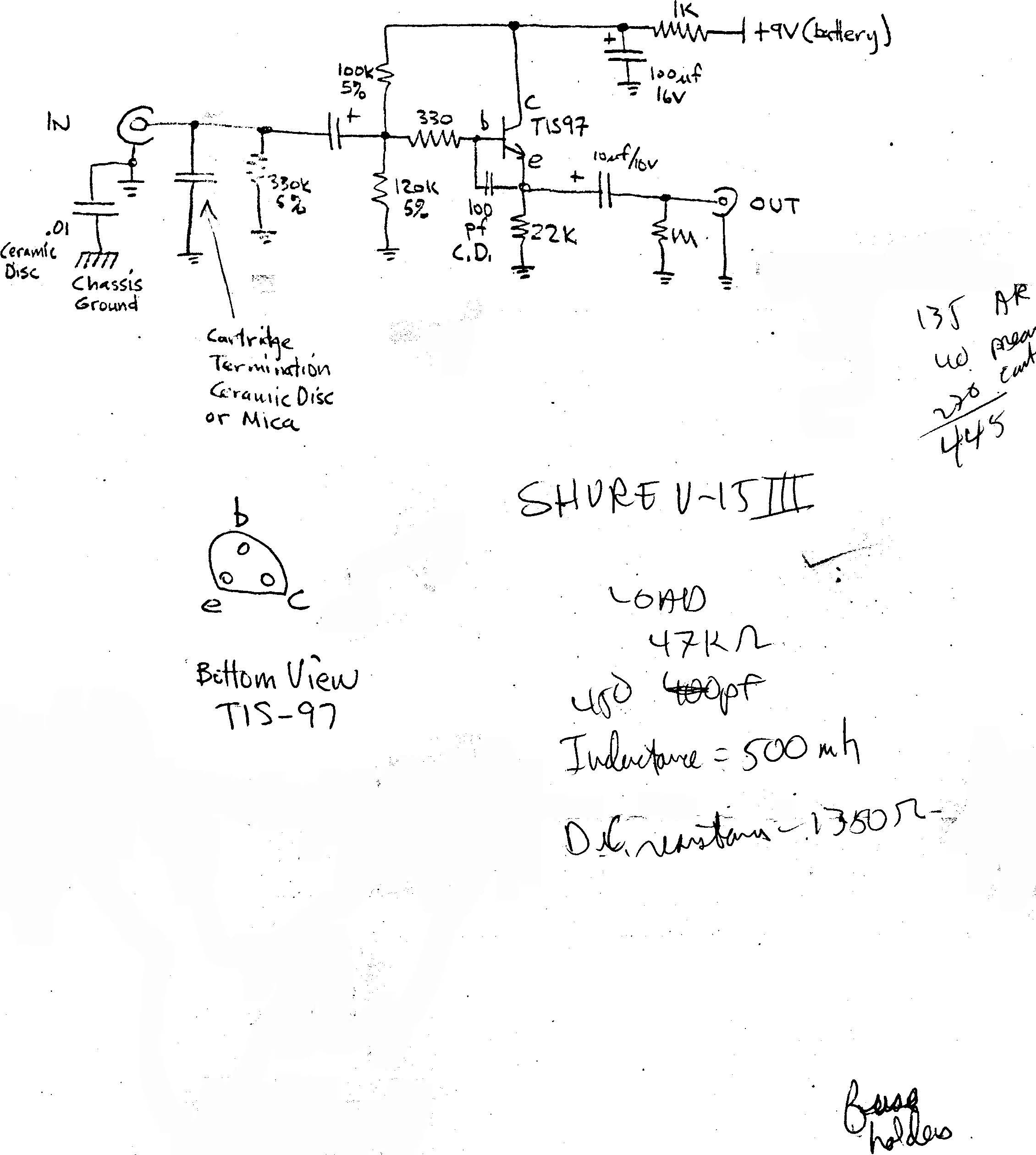 Model 300 Receiver – Circuit Schematic