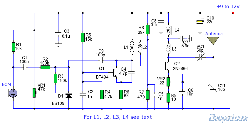 Radio Circuits – Circuit Schematic
