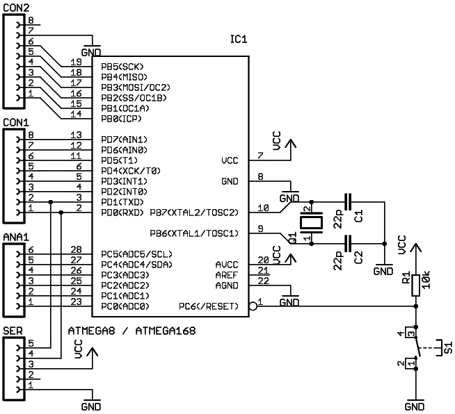 Arduino-Board circuit