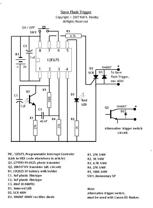 Very Cool Optical Slave Unit circuit