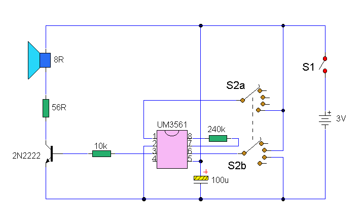 Sound Effects Generators circuit