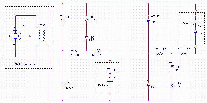 Replacing Motorola Batteries circuit