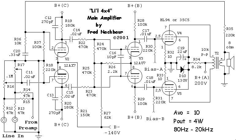 power-amplifier 2 – Circuit Schematic
