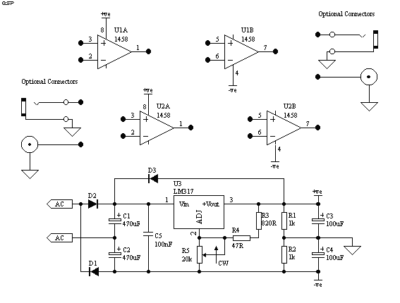 Opamp Design and Test Board circuit