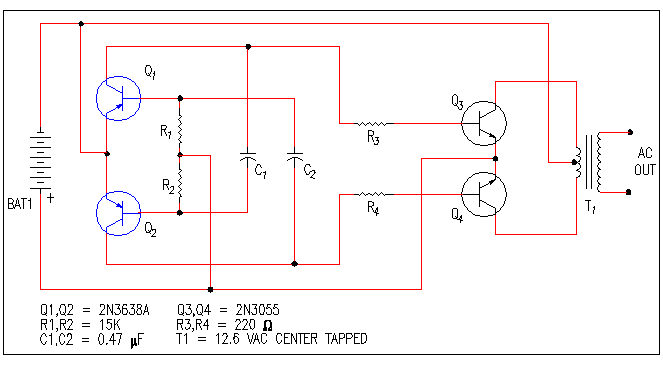 Inverter Schematics circuit