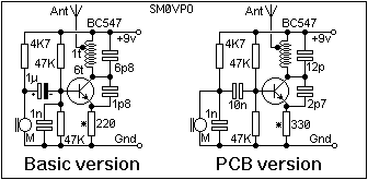 wireless FM bug circuit