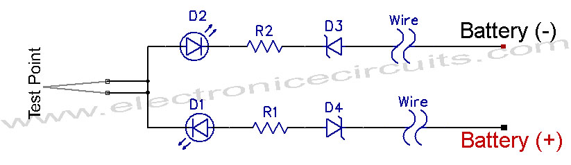 12V Vehicle Electrical Wiring Tester Circuit