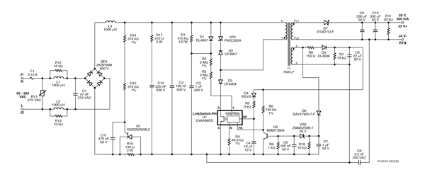 Lighting designs with flicker-free LED dimming circuit