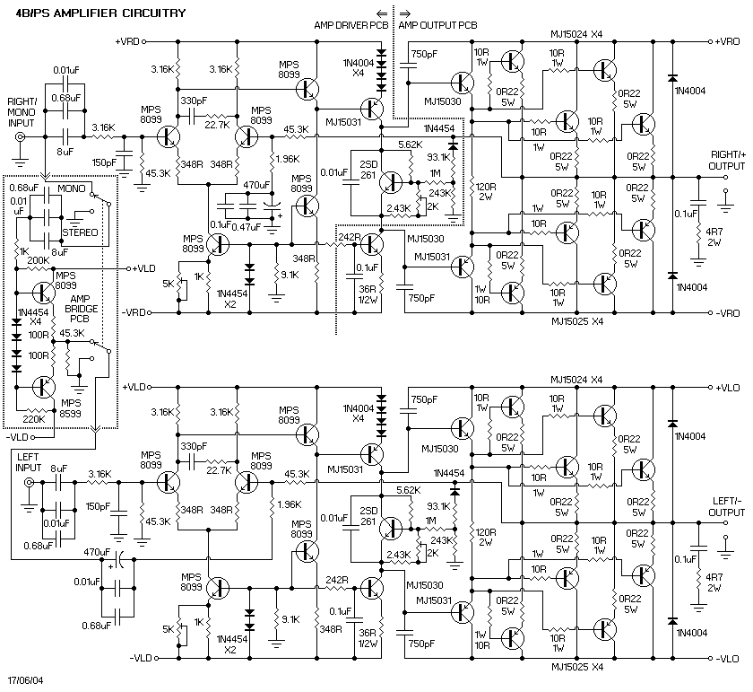 Power Amplifiers circuit