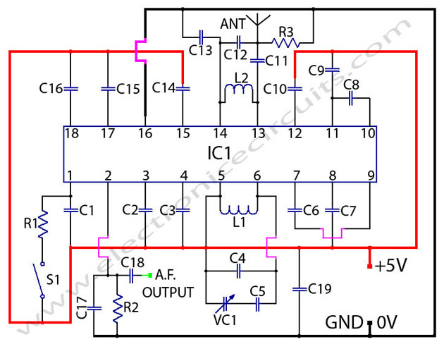 TDA7000 FM Radio Receiver