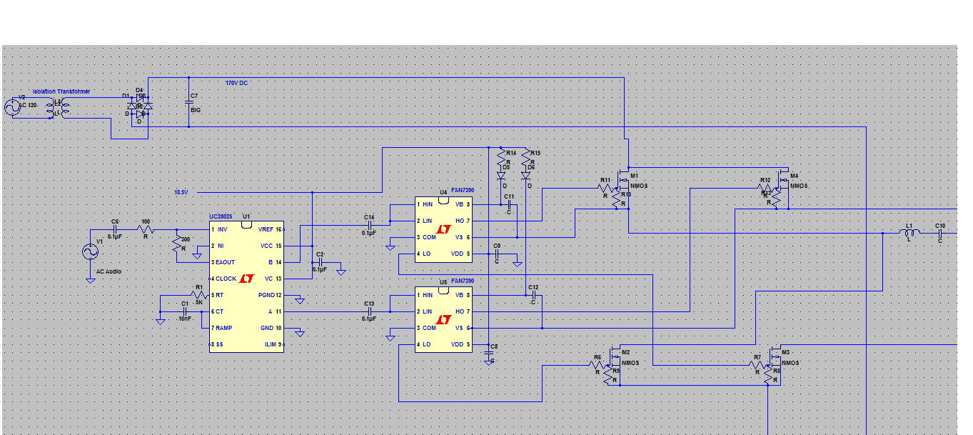 Singing Tesla Coil circuit