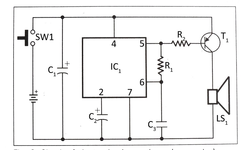 Electronics Clapper sound generator and description circuit