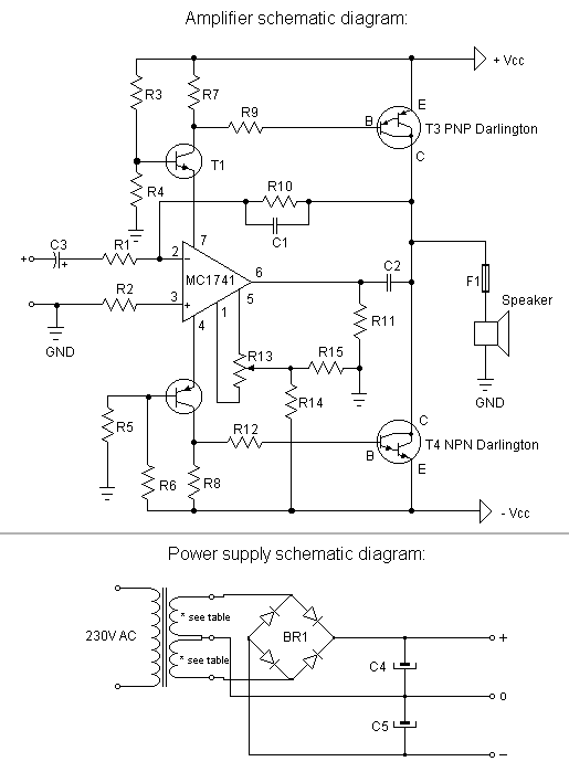 motorola hi fi power circuit