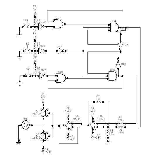 DC Motor Controller – Circuit Schematic