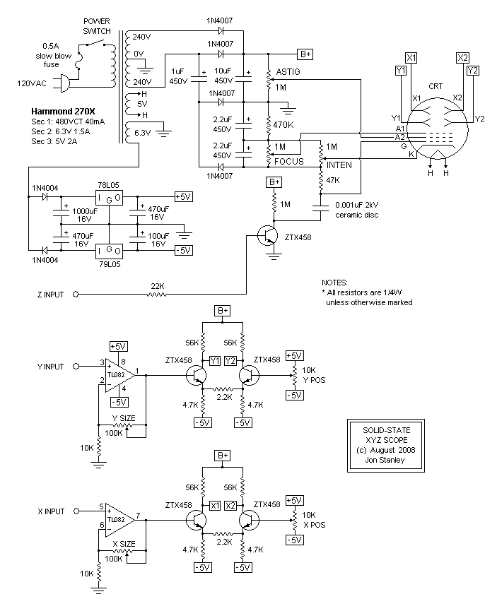 Ultra-Simple Oscilloscope circuit
