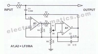 Audio Filters Circuits Projects circuit