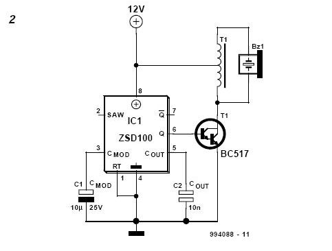 Electronic Siren Circuit
