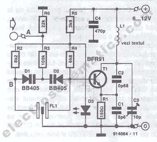 USB FM Transmitter Circuit
