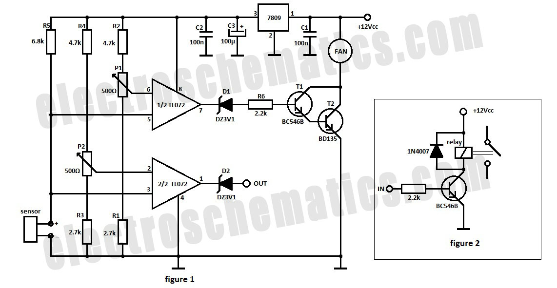 Automatic Fan Controller Circuit