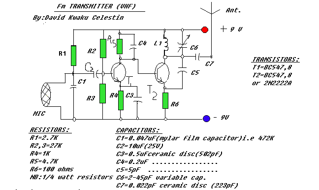 FM Transmitter circuit