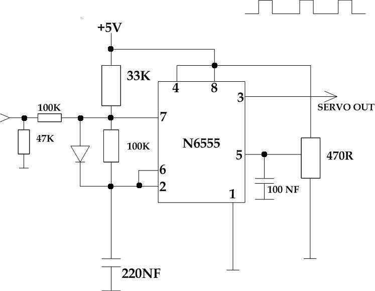 Servo controlling circuit