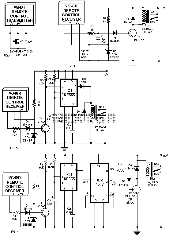 Single Capacitor Powers Audio Mixer circuit