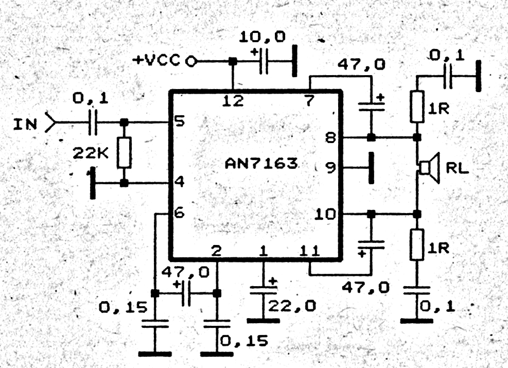 51 surround amplifier circuit schematic – Circuit Schematic