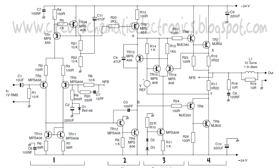 power amplifier class circuit