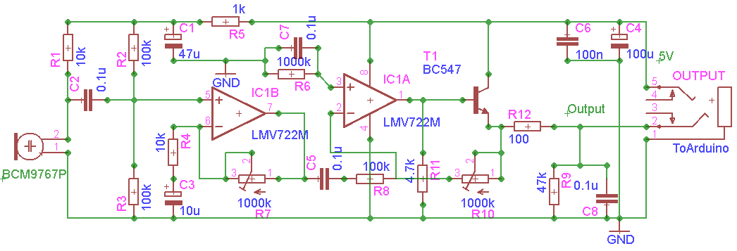 GVI Digital Remote Control circuit