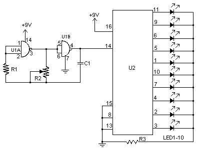LED Chaser circuit