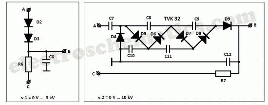 High Voltage Converter Circuit