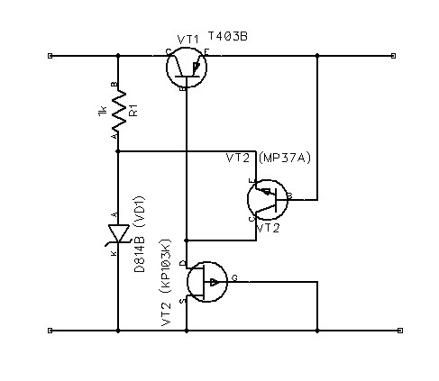 FET Voltage Regulator circuit