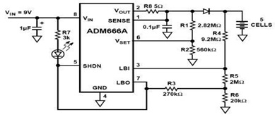 Micropower Linear Voltage Regulator in the Battery Charger Circuit