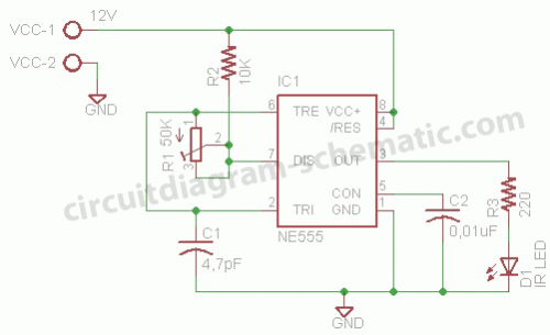 Motion Detector Sensor Circuit