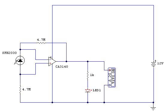 Infra Red Remote Control circuit