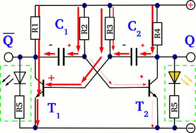 Multivibrator circuit