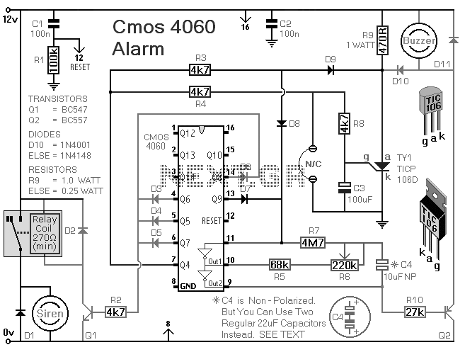 Keypad-Operated Switch No2 circuit