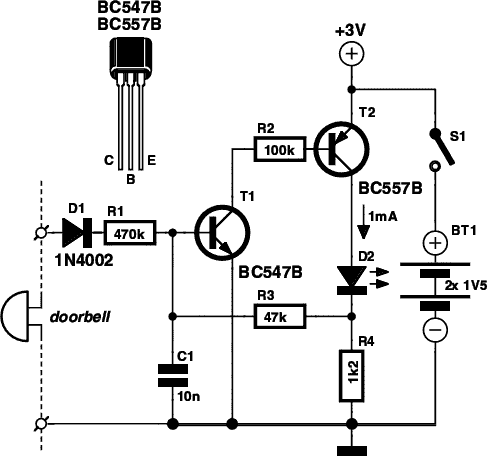 Doorbell Memory circuit