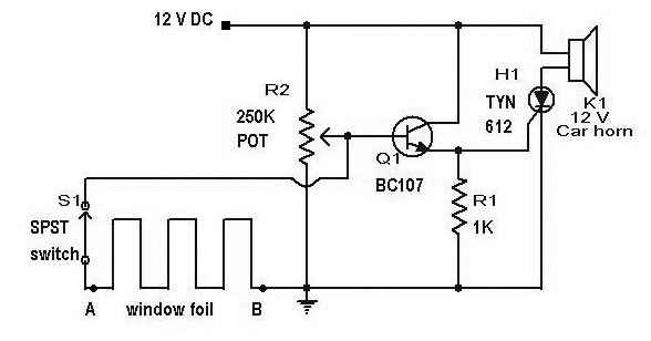 TYN612 SENSITIVE  STANDARD12A SCRs circuit