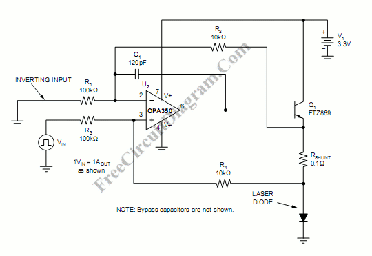 Laser Diode Driver circuit