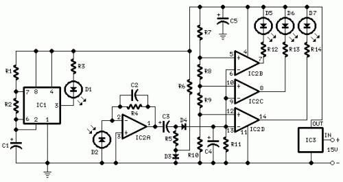 Park Aid – Circuit Schematic