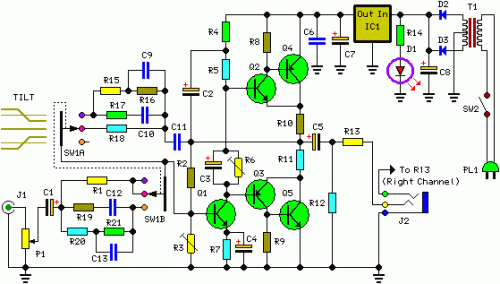 Pure Class-A Headphone Amplifier Schematic – Circuit Schematic
