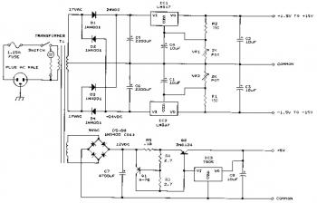 Bench Power Supply I circuit diagram – Circuit Schematic