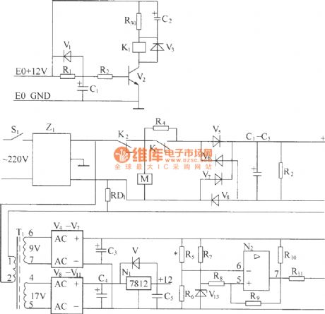 DZW75-48/5050II input circuit – Circuit Schematic