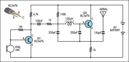 Simple AM Transmitter circuit